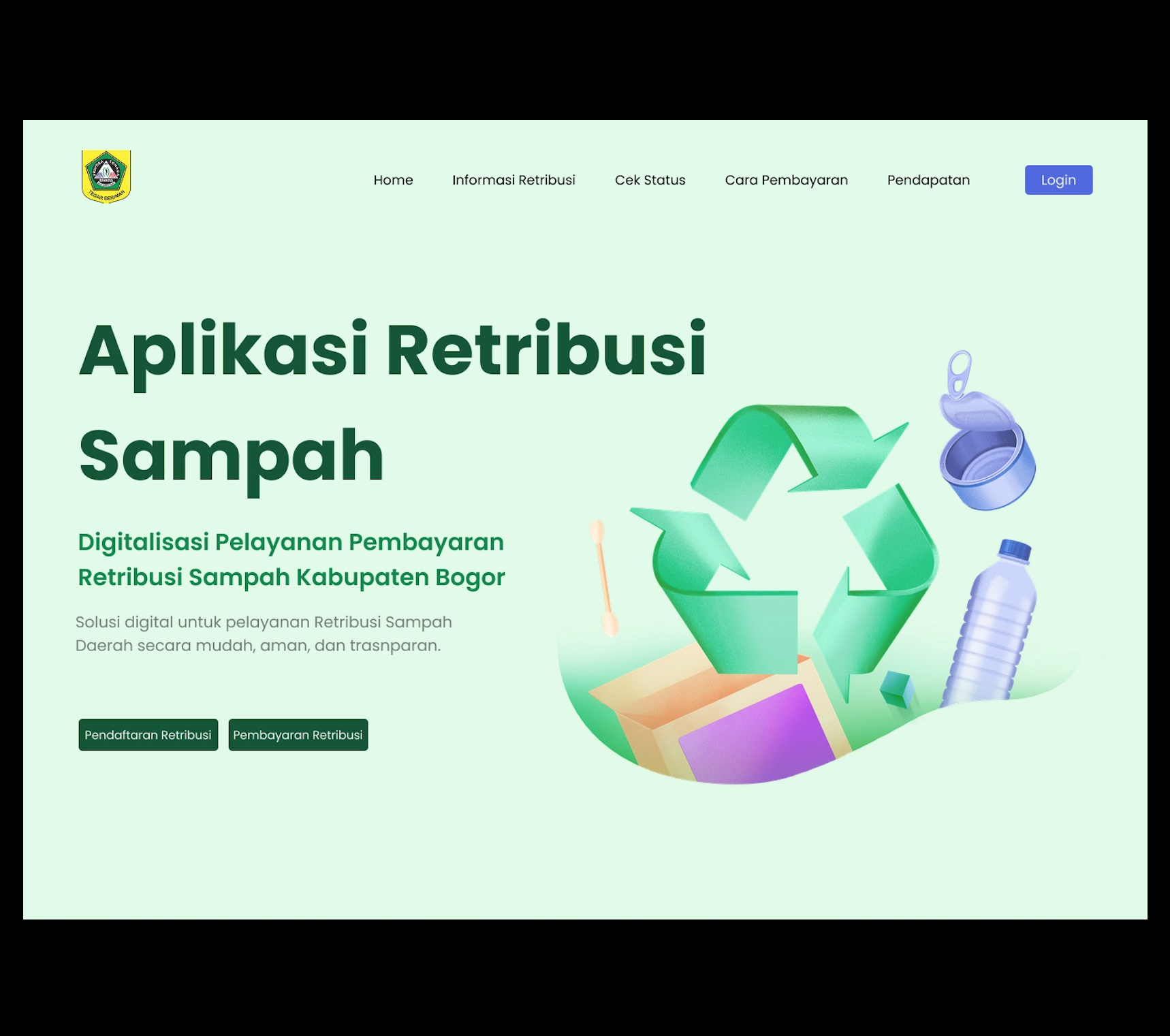 E-Retribusi Sampah